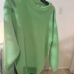 Vintage Women's Green Sweater